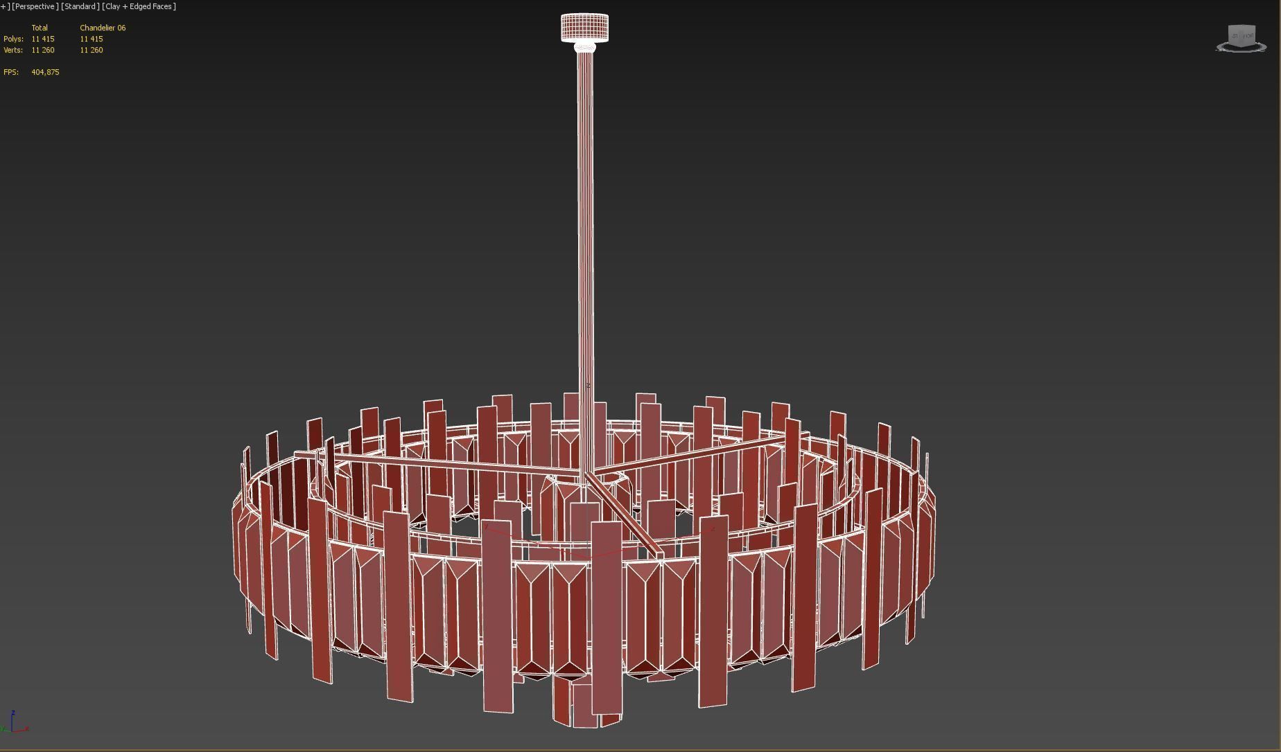 Chandelier 06 3D model_16
