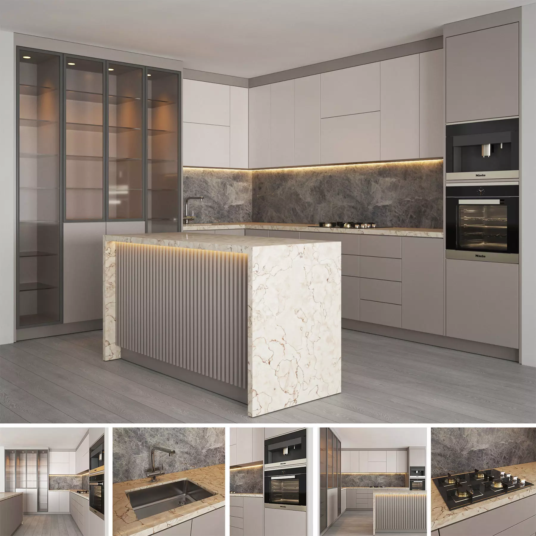 kitchen 025 3D model