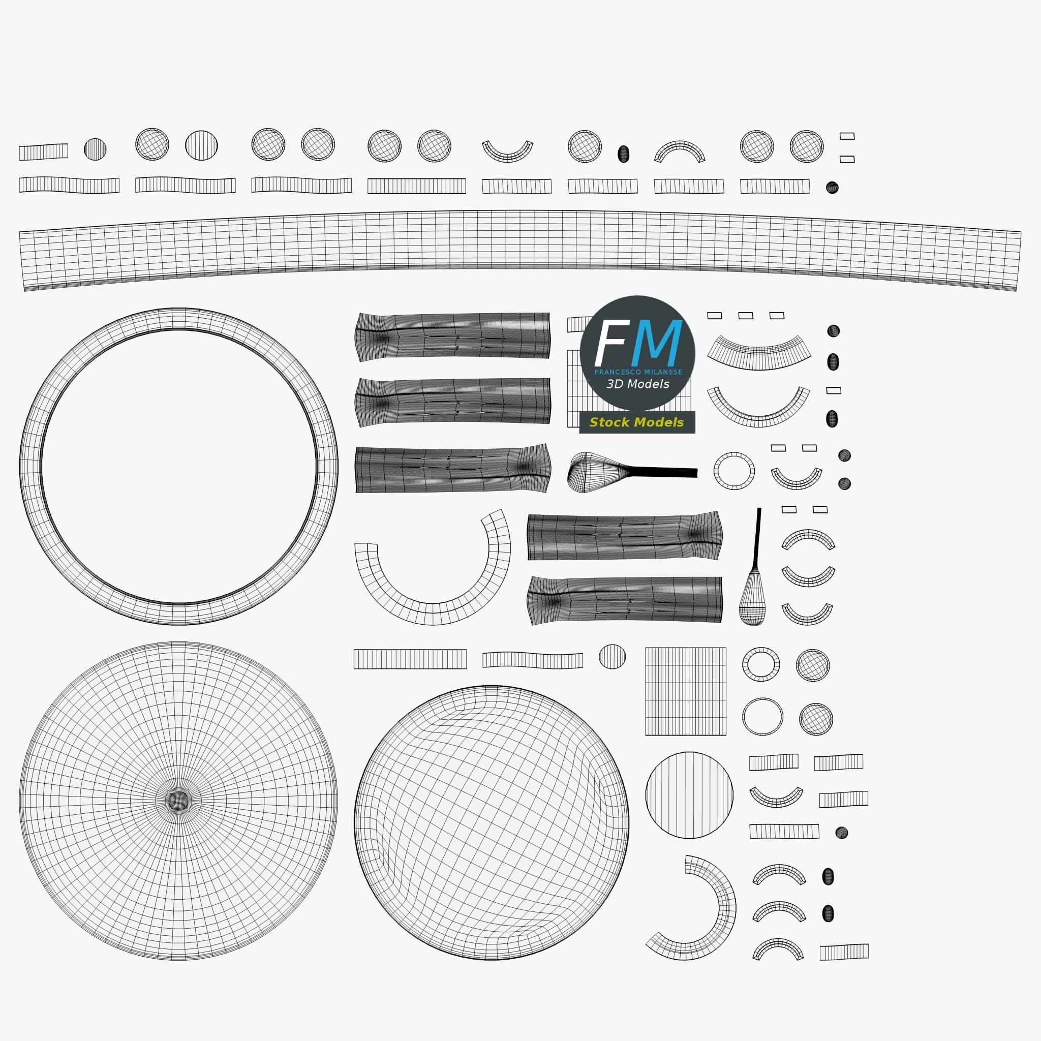 Doctor chair 1 3D model_11