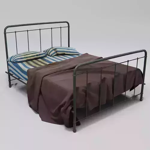 Stained Bed of the Sick