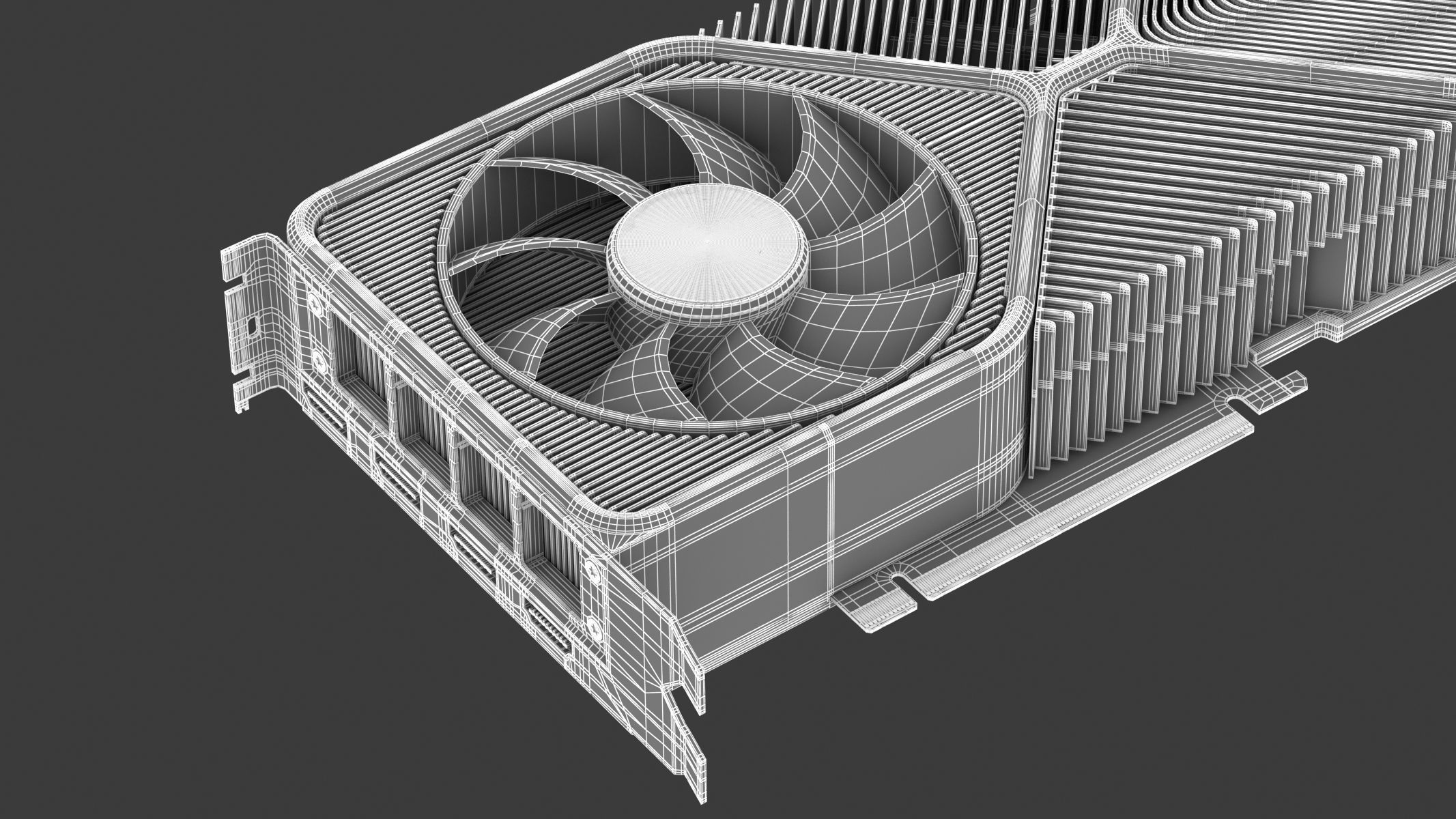 Nvidia Geforce RTX 3080 Graphics 3D model_19