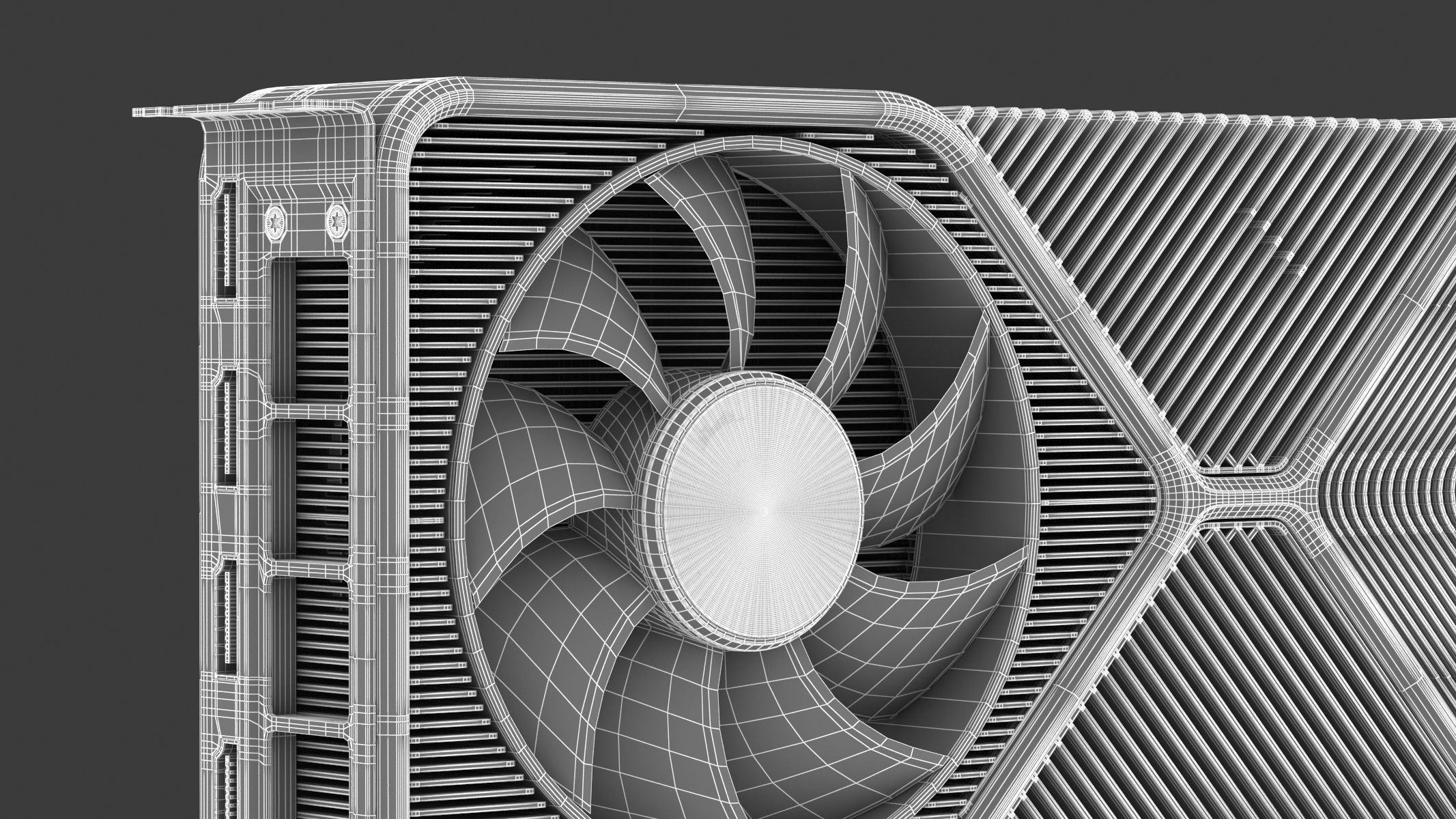 Nvidia Geforce RTX 3080 Graphics 3D model_17