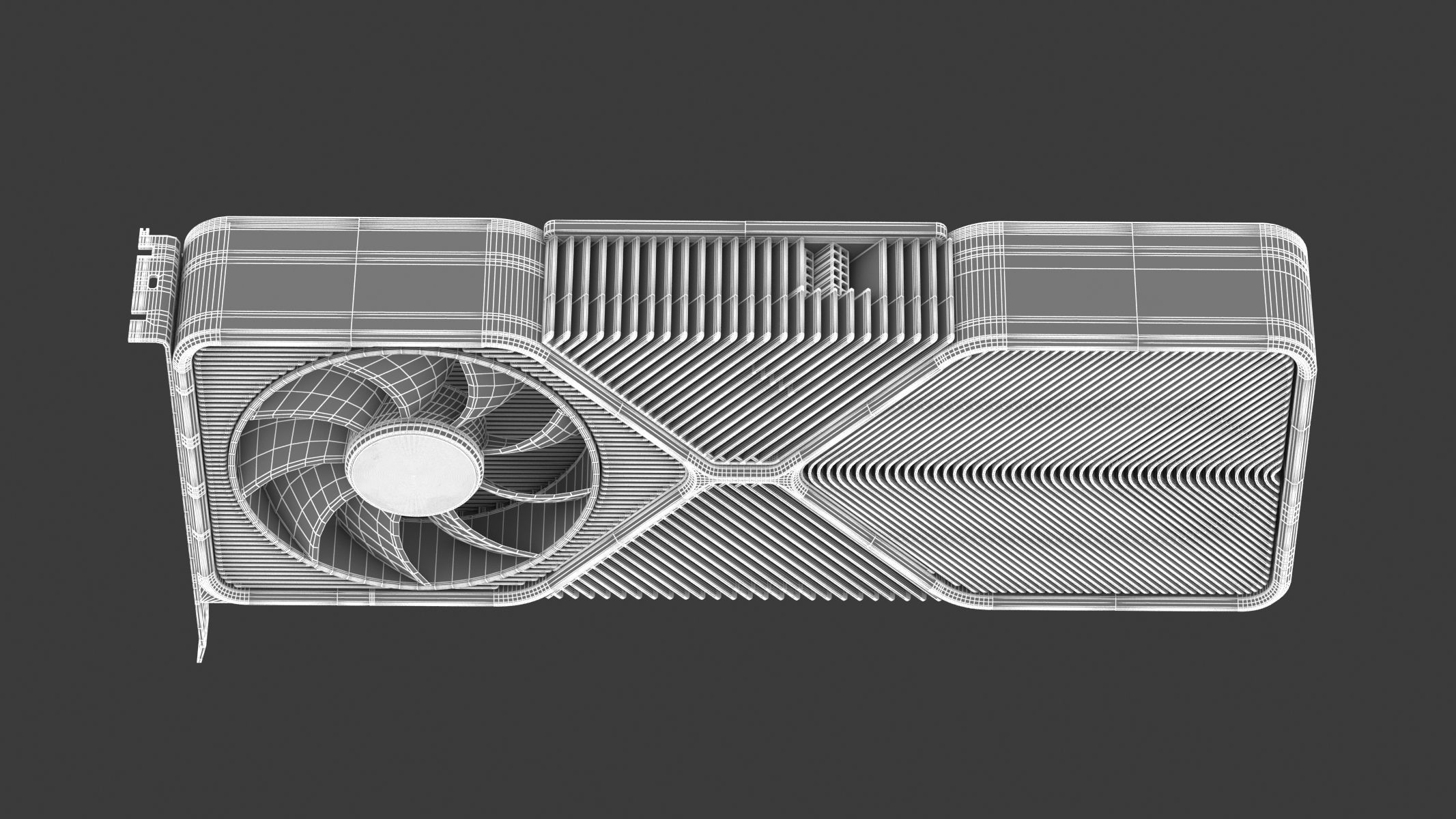 Nvidia Geforce RTX 3080 Graphics 3D model_13