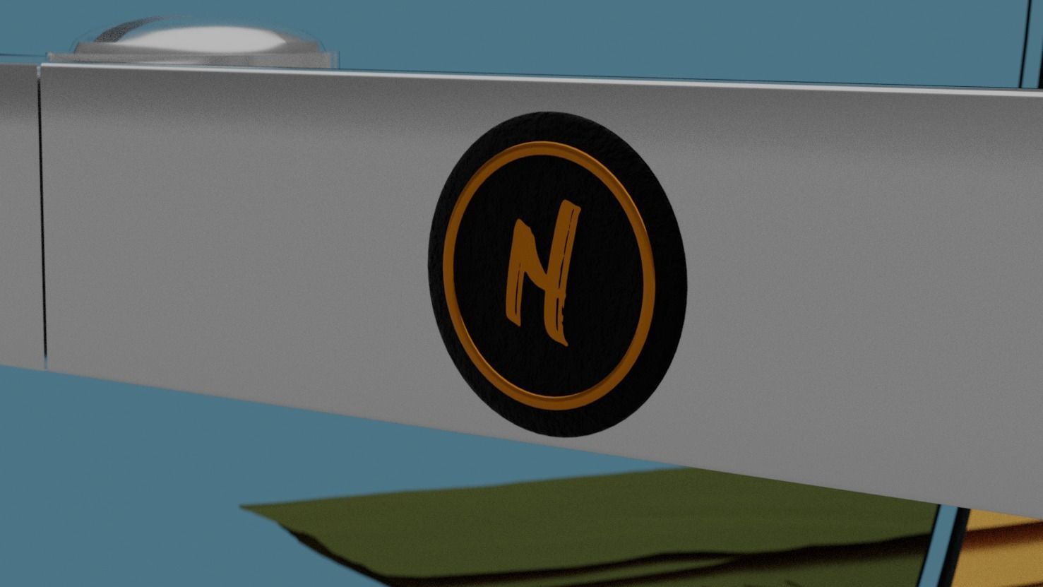 sunglasses pair of with lenses Free 3D model_1