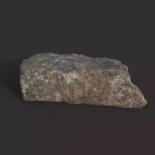 Free low poly Granite Rock Free low-poly 3D model
