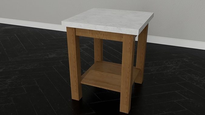 End Table Low-poly 3D model