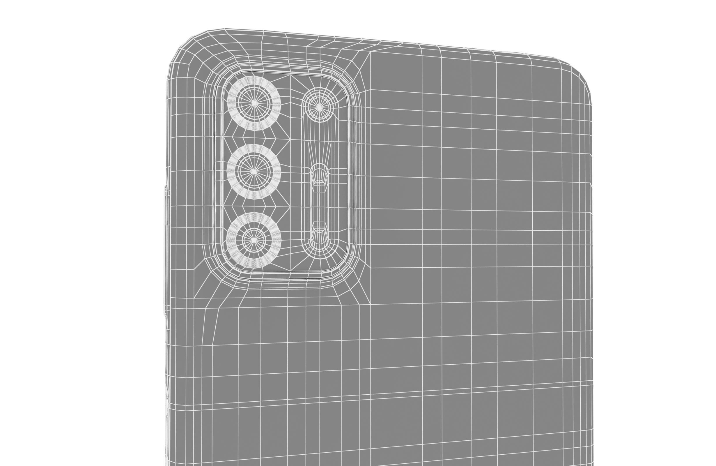 Motorola Moto G9 Plus Blue 3D model_25