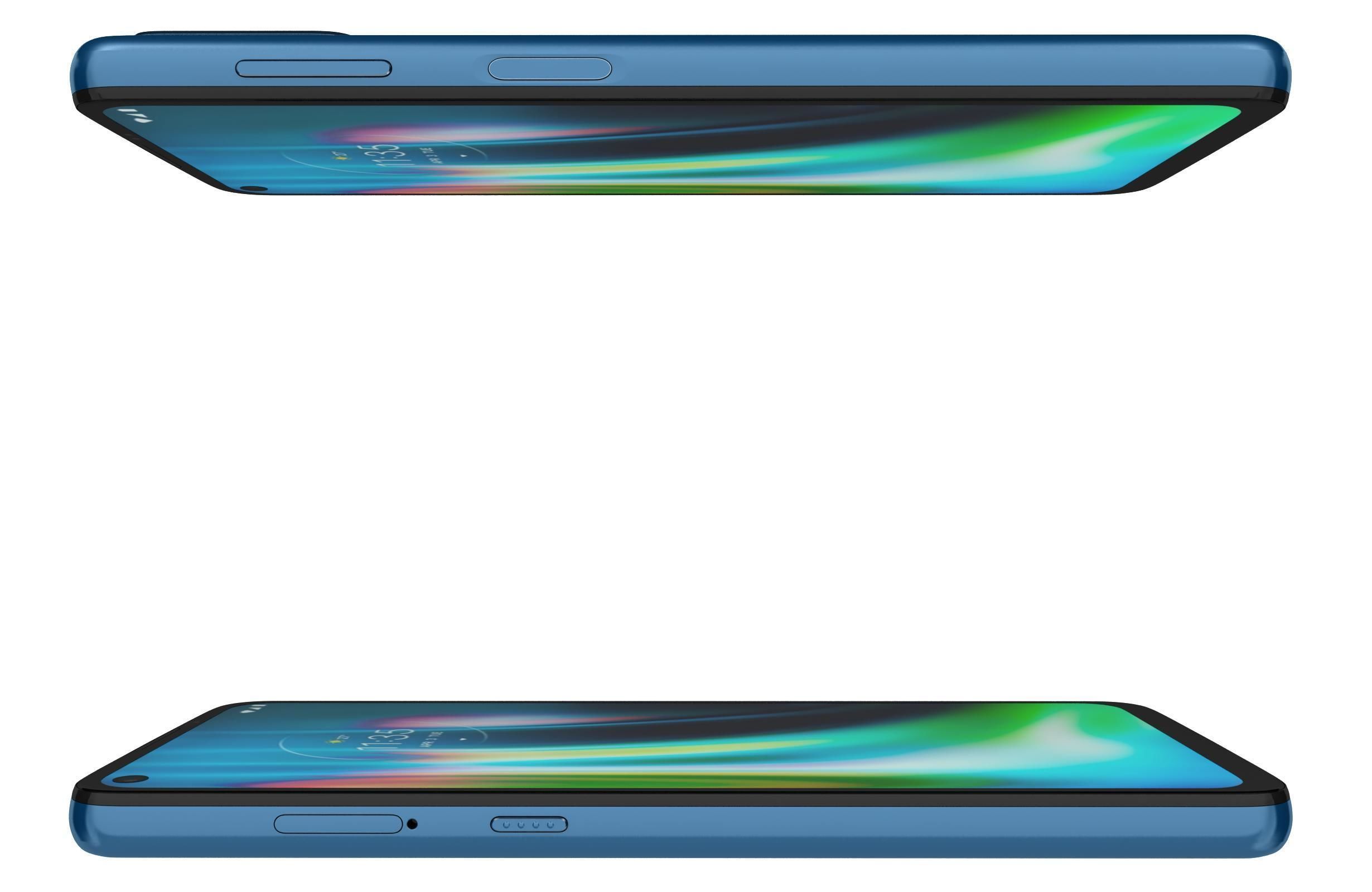 Motorola Moto G9 Plus Blue 3D model_9