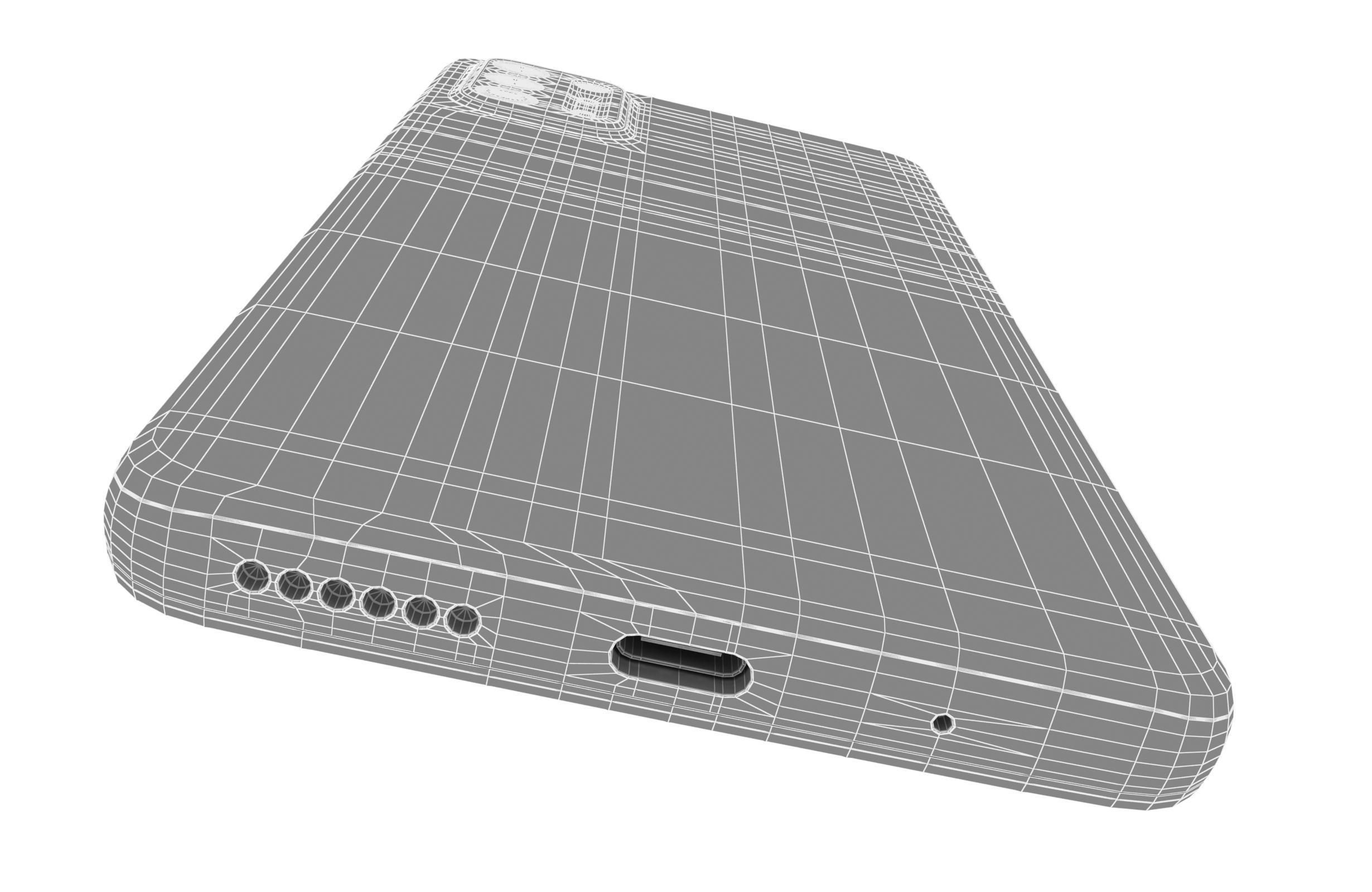 Motorola Moto G9 Plus Blue 3D model_24