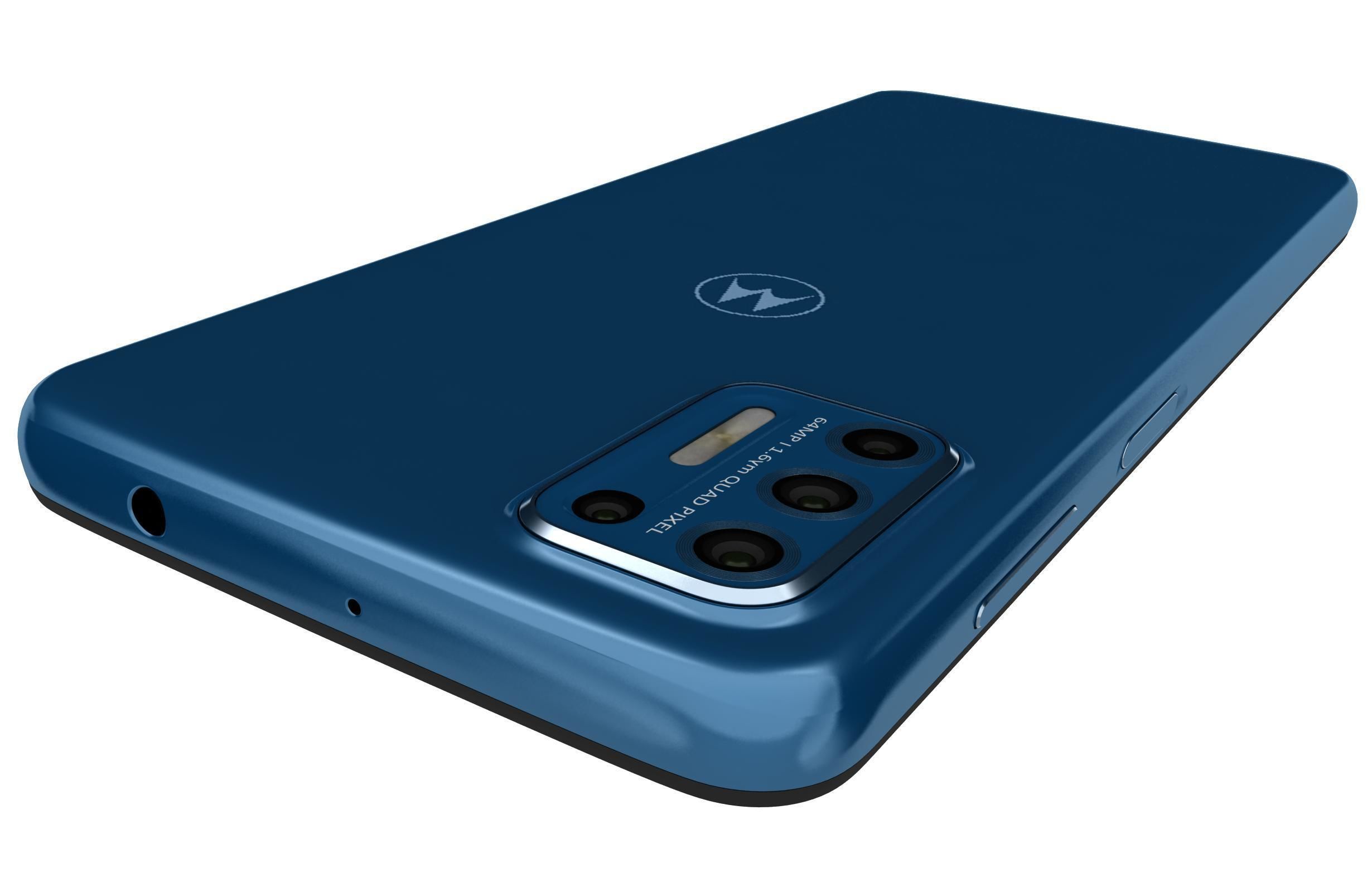 Motorola Moto G9 Plus Blue 3D model_15