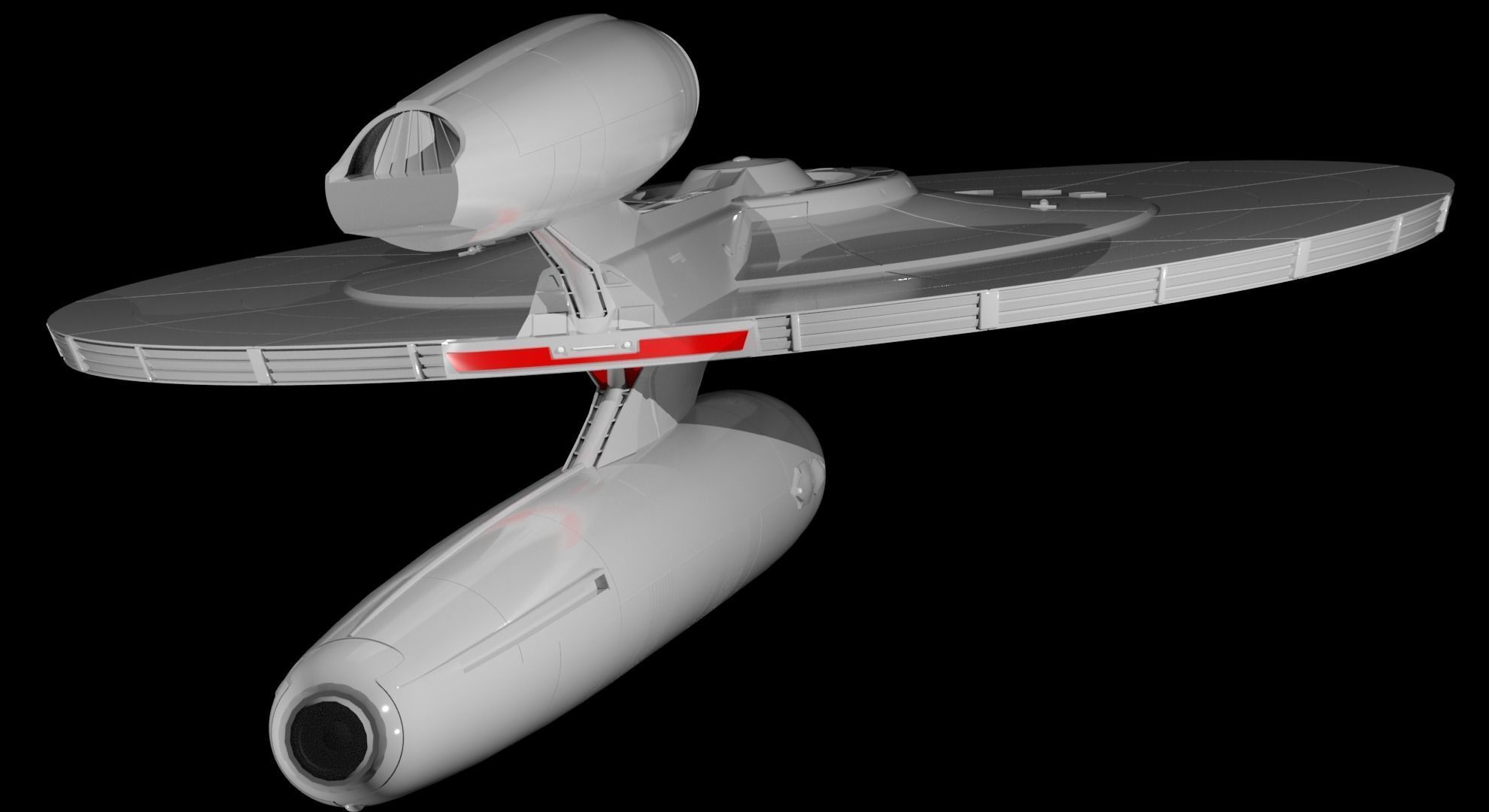 Star Trek U.S.S. Kelvin NCC-0514 Modelschip - Officiële Eaglemoss Starships Collectie