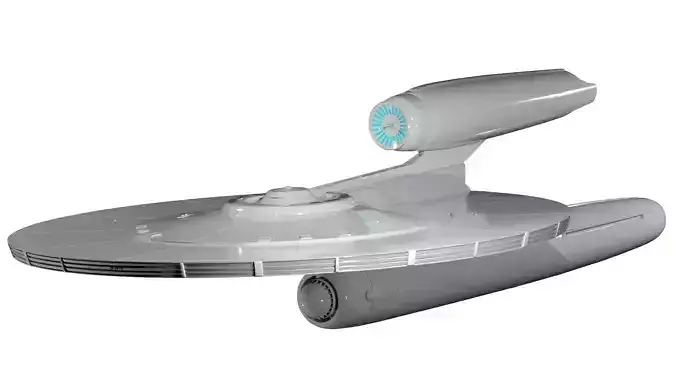 Star Trek USS Kelvin 3D Model NCC-0514  2009 Film 3D model