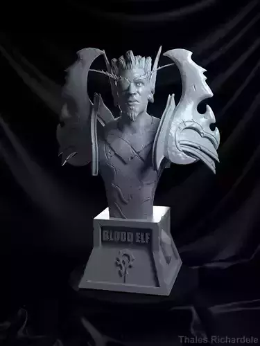 Blood Elf Fanart From World of Warcraft 3D print model