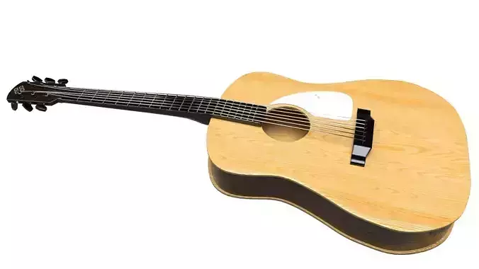 Wood Guitar