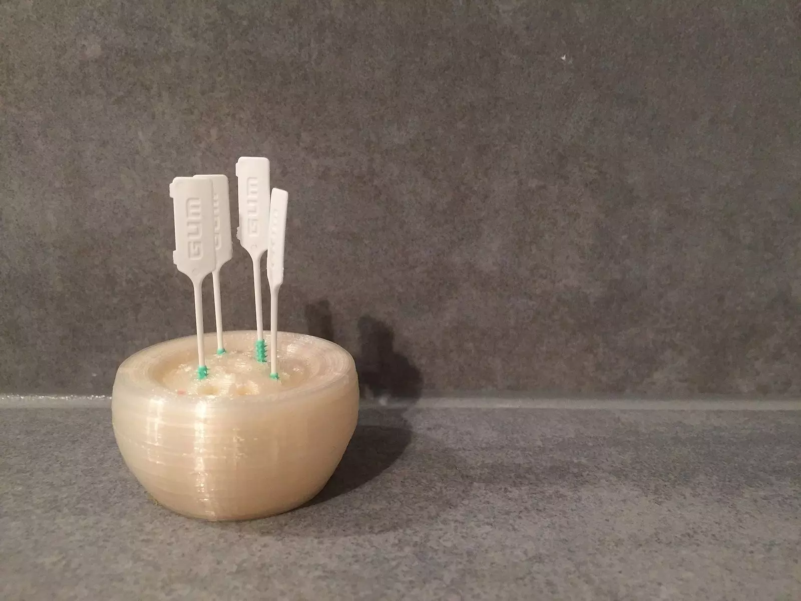 Tooth or food pick bowl 3D print model
