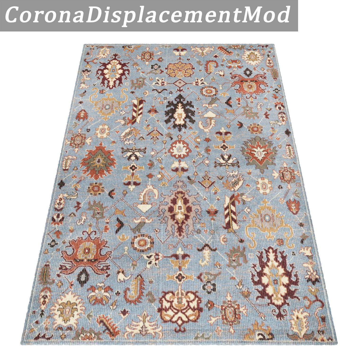 Rug Set 1493 3D model_4