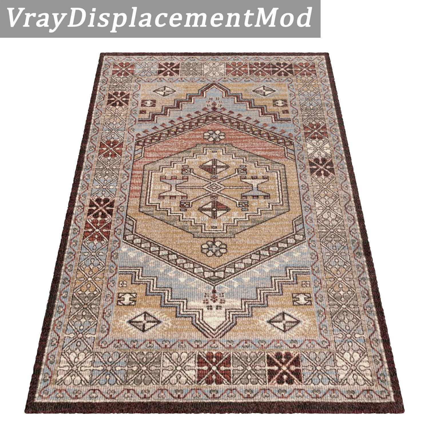 Rug Set 1494 3D model_7