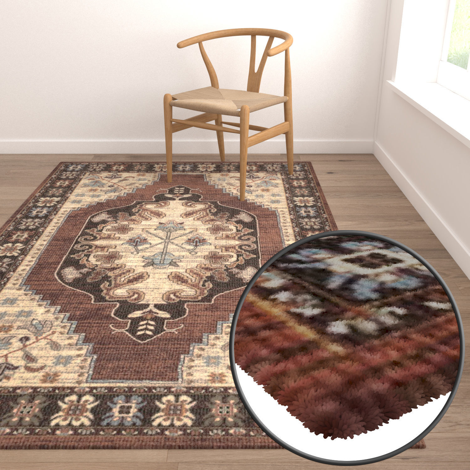 Rug Set 1494 3D model_5