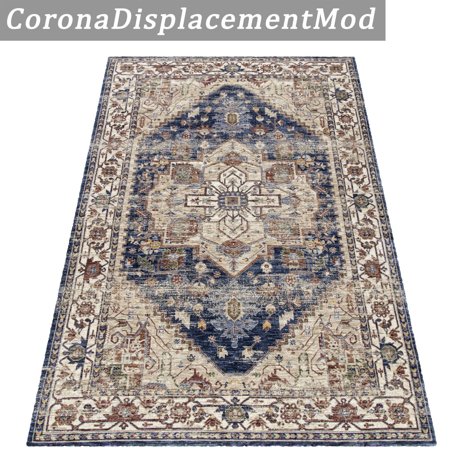 Rug Set 1494 3D model_4