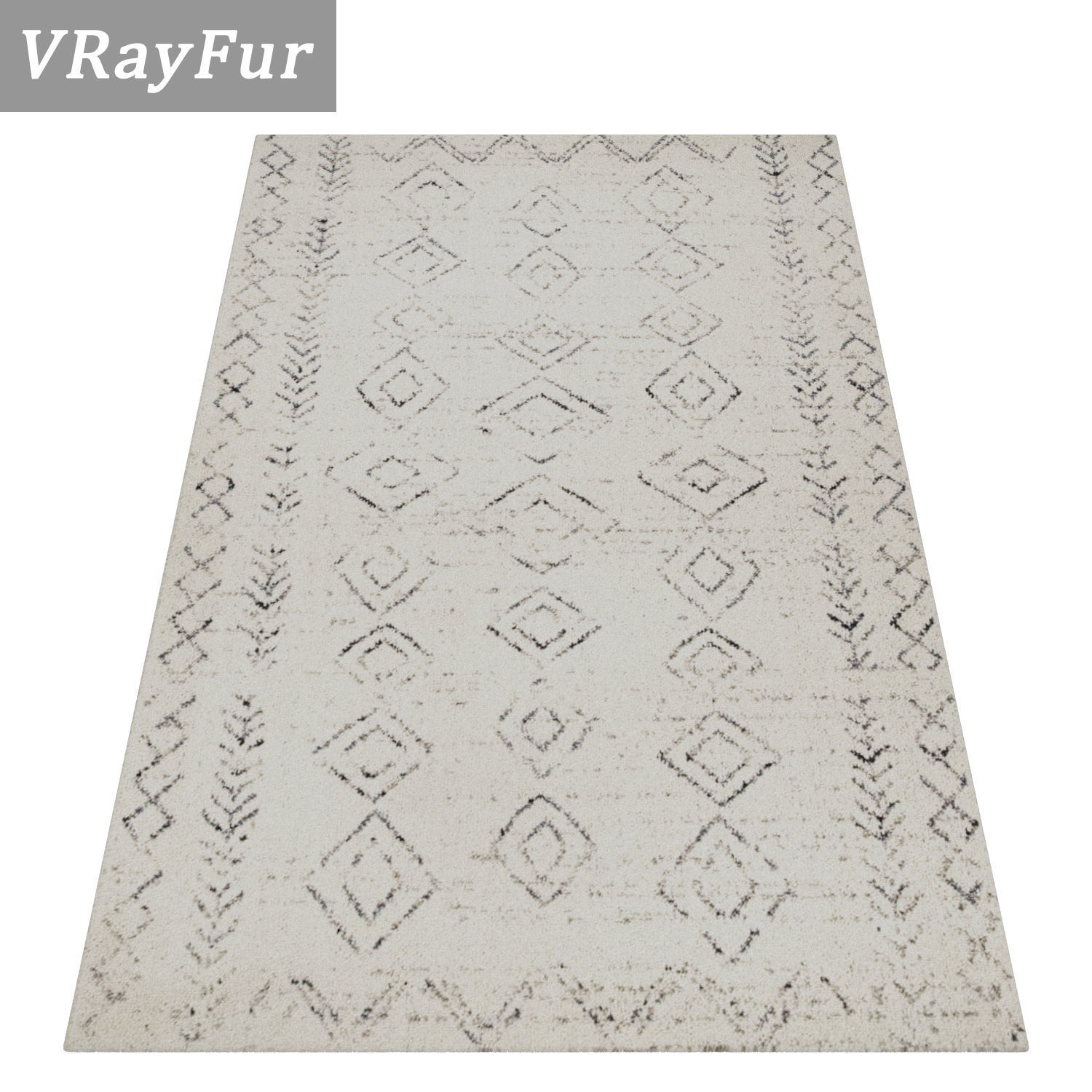 Rug Set 1497 3D model_2