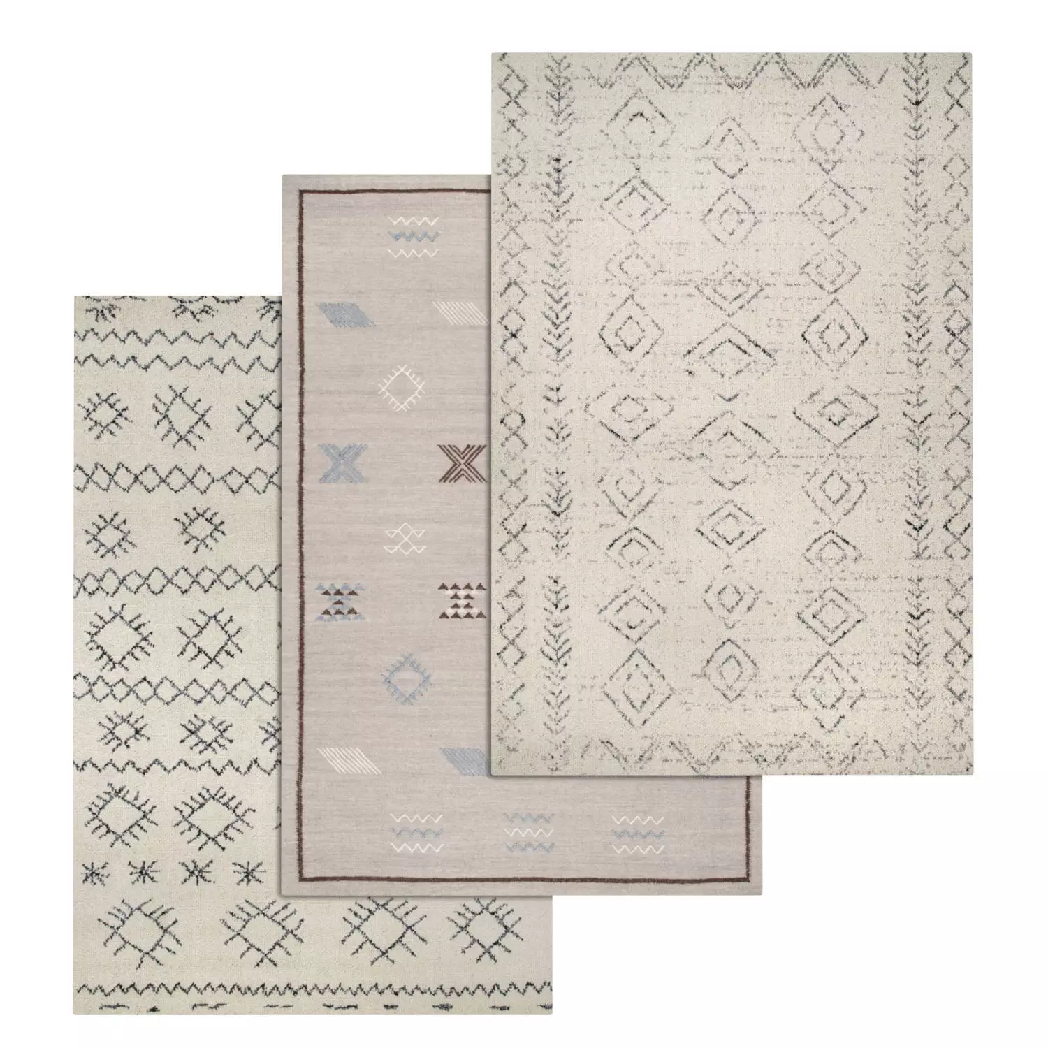 Rug Set 1497 3D model_0