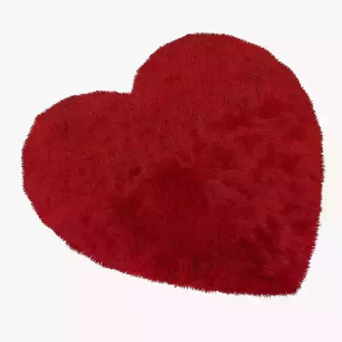 Carpet heart red