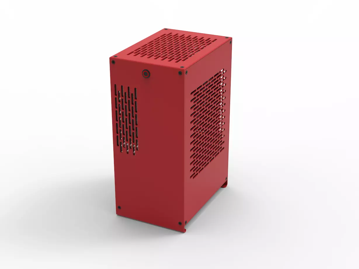 Mini-ITX Case Konsep 3D model