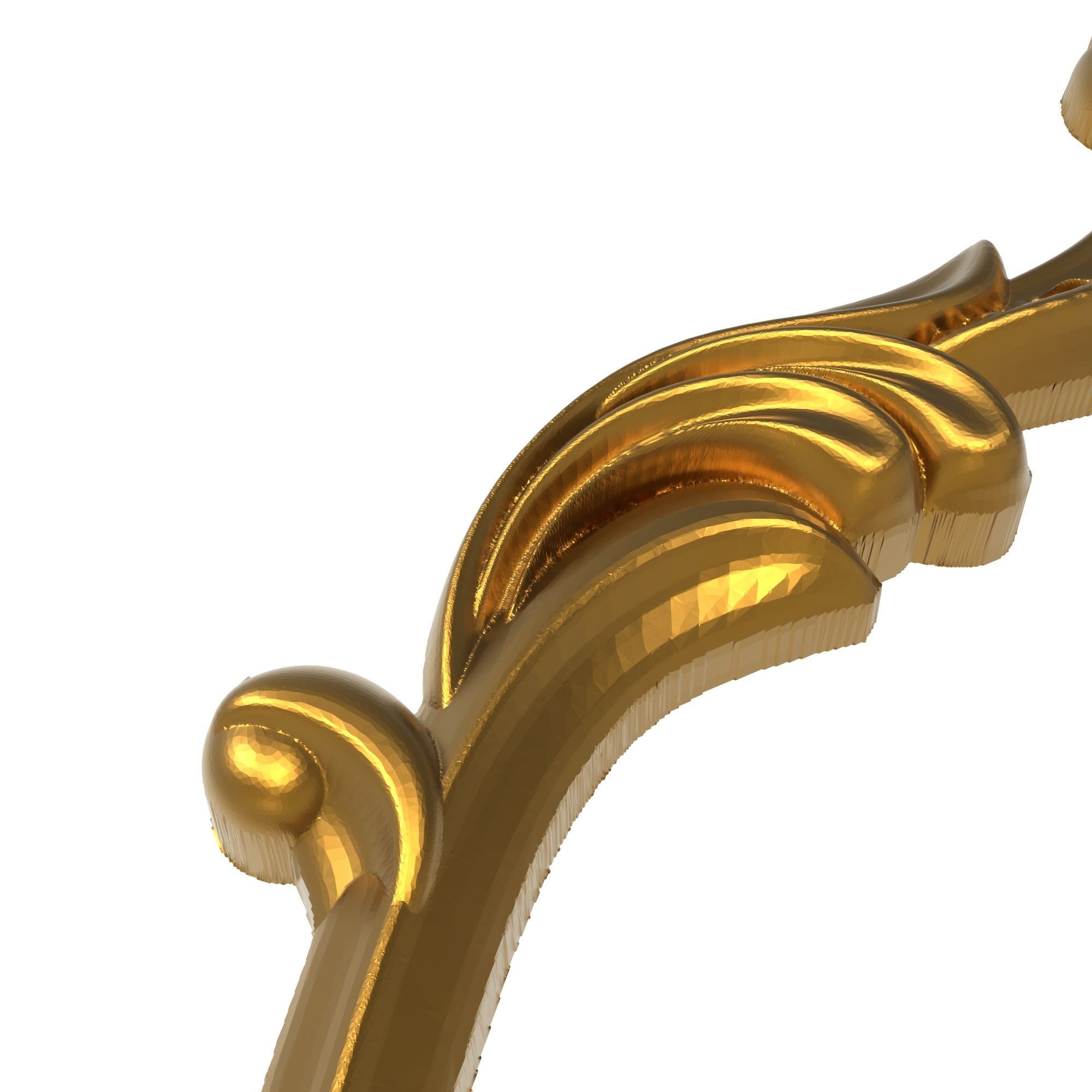 carved frame  3D model_5