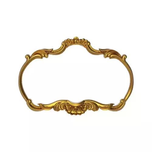 carved frame  3D model