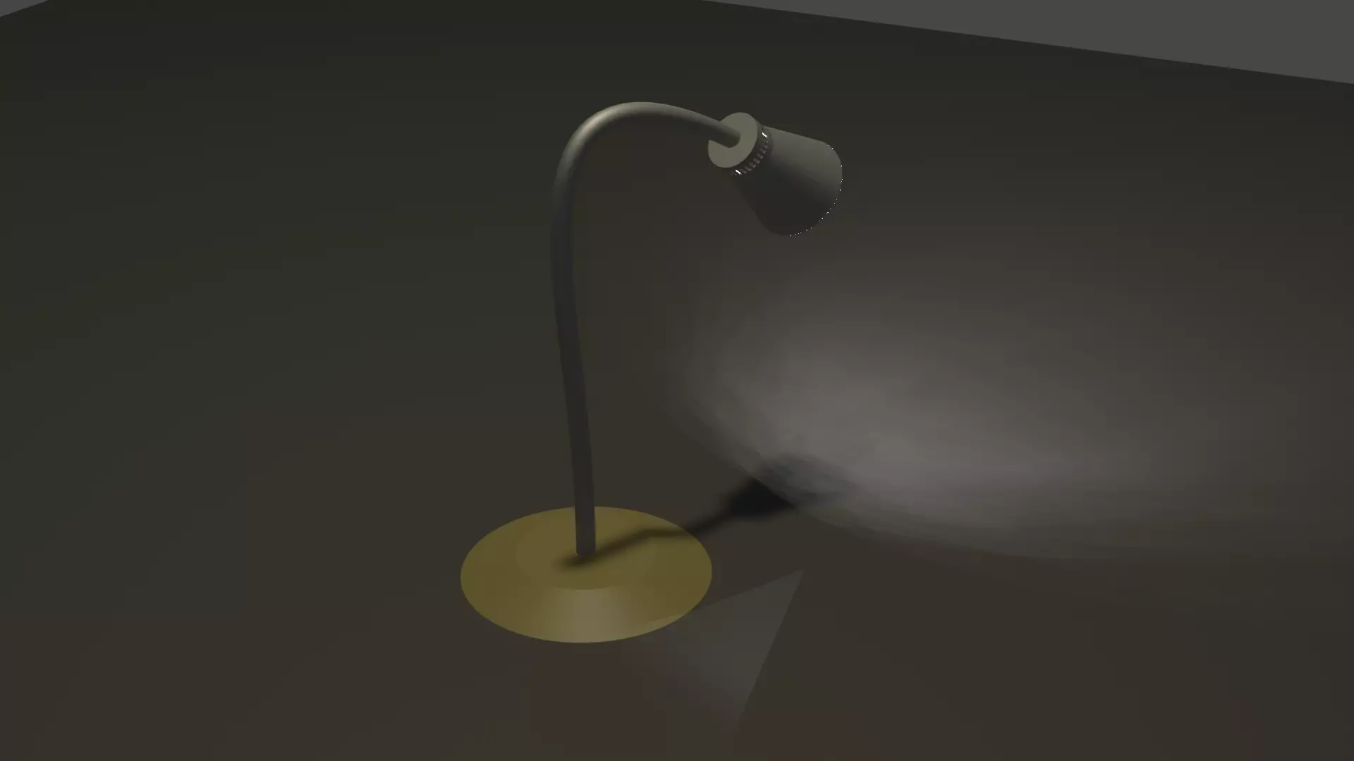 Desk lamp Free low-poly 3D model_0