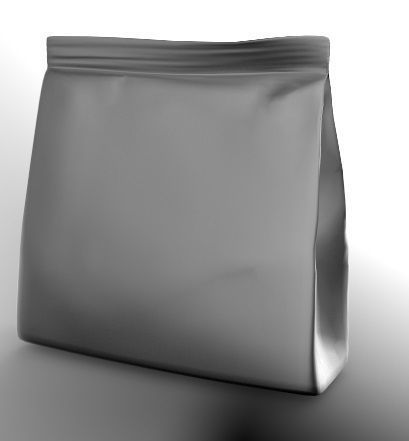 flour and food bag 3D model_3