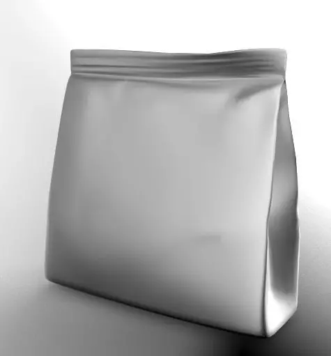 flour and food bag 3D model_0