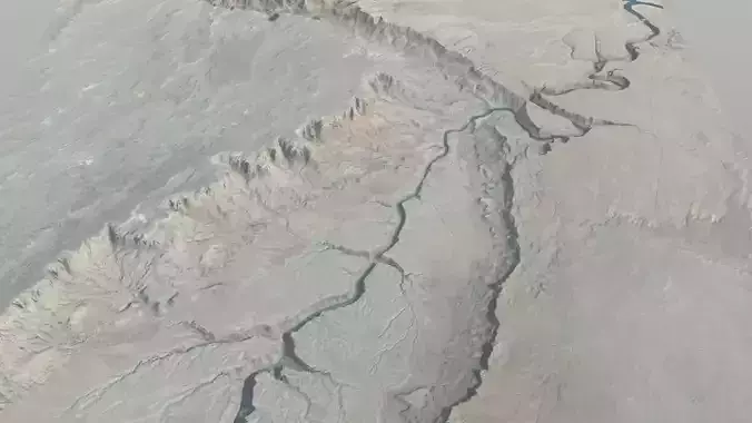Desert Terrain  3D model