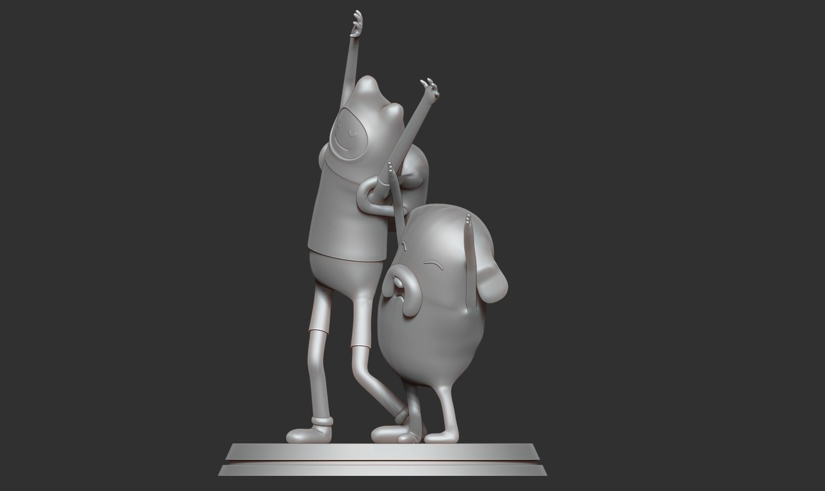 Finn and Jake 3D print model_14