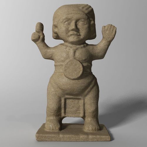 Maya Statuette 3D model