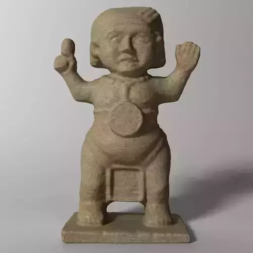 Maya Statuette 3D model
