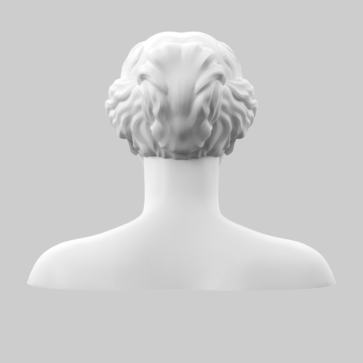 Afrodita head 3D print model_3