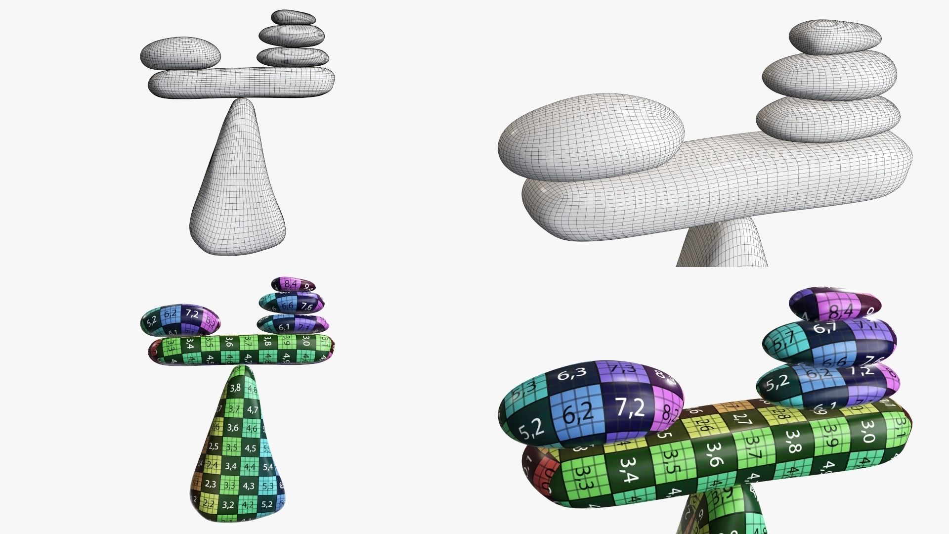 Chinese style objects 3D Model Collection_15