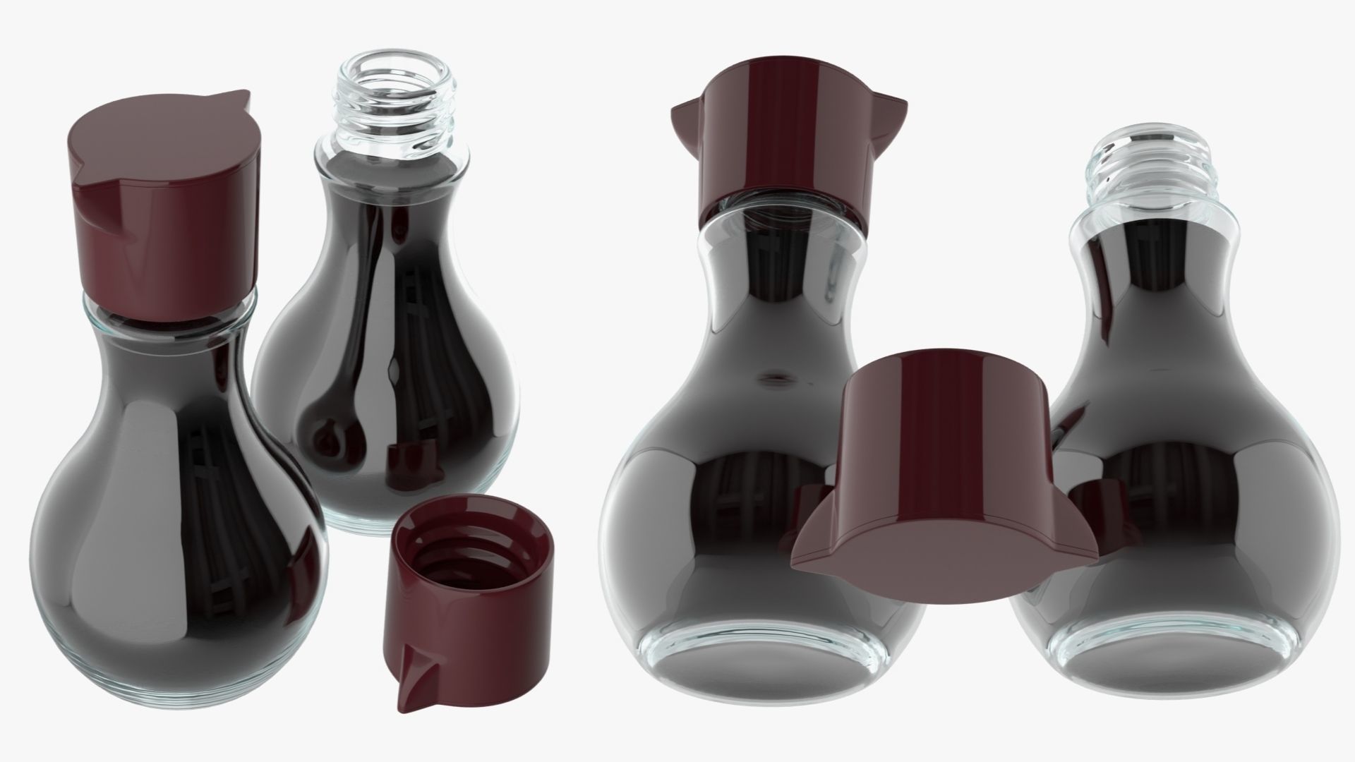 Chinese style objects 3D Model Collection_26