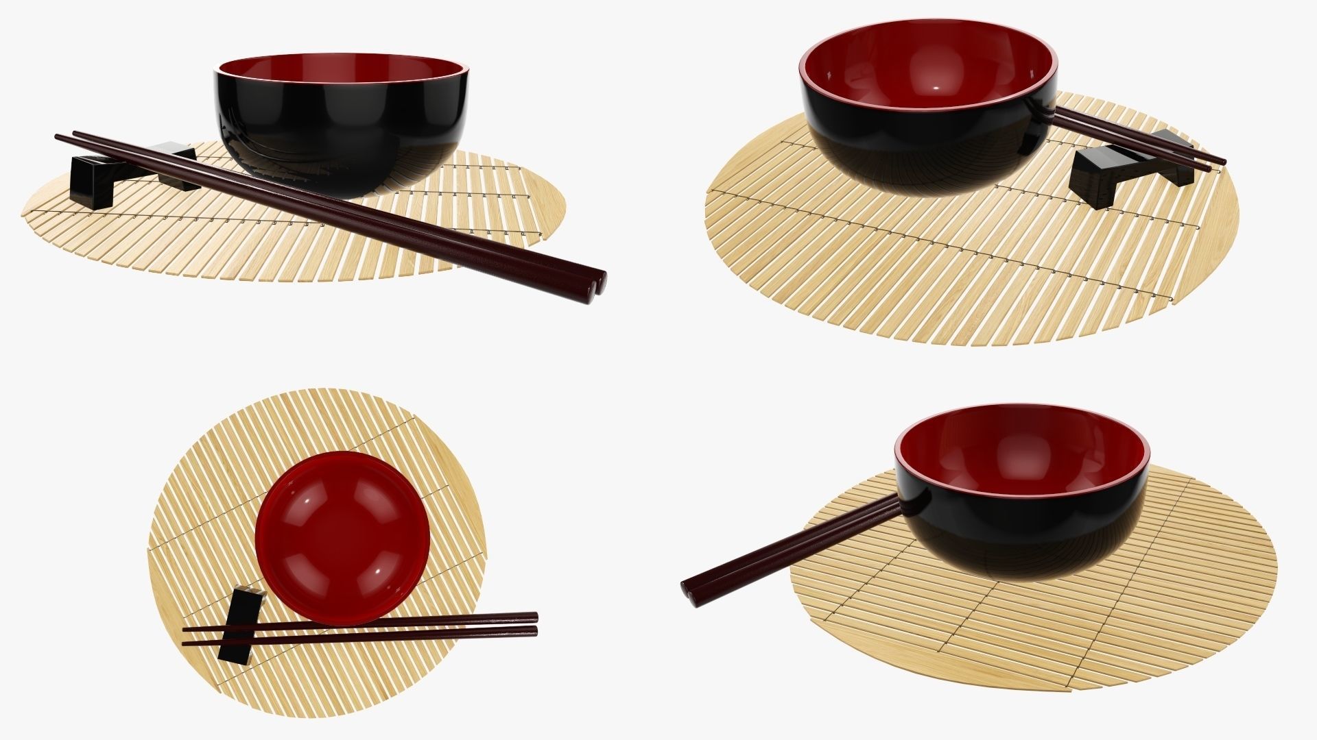 Chinese style objects 3D Model Collection_7