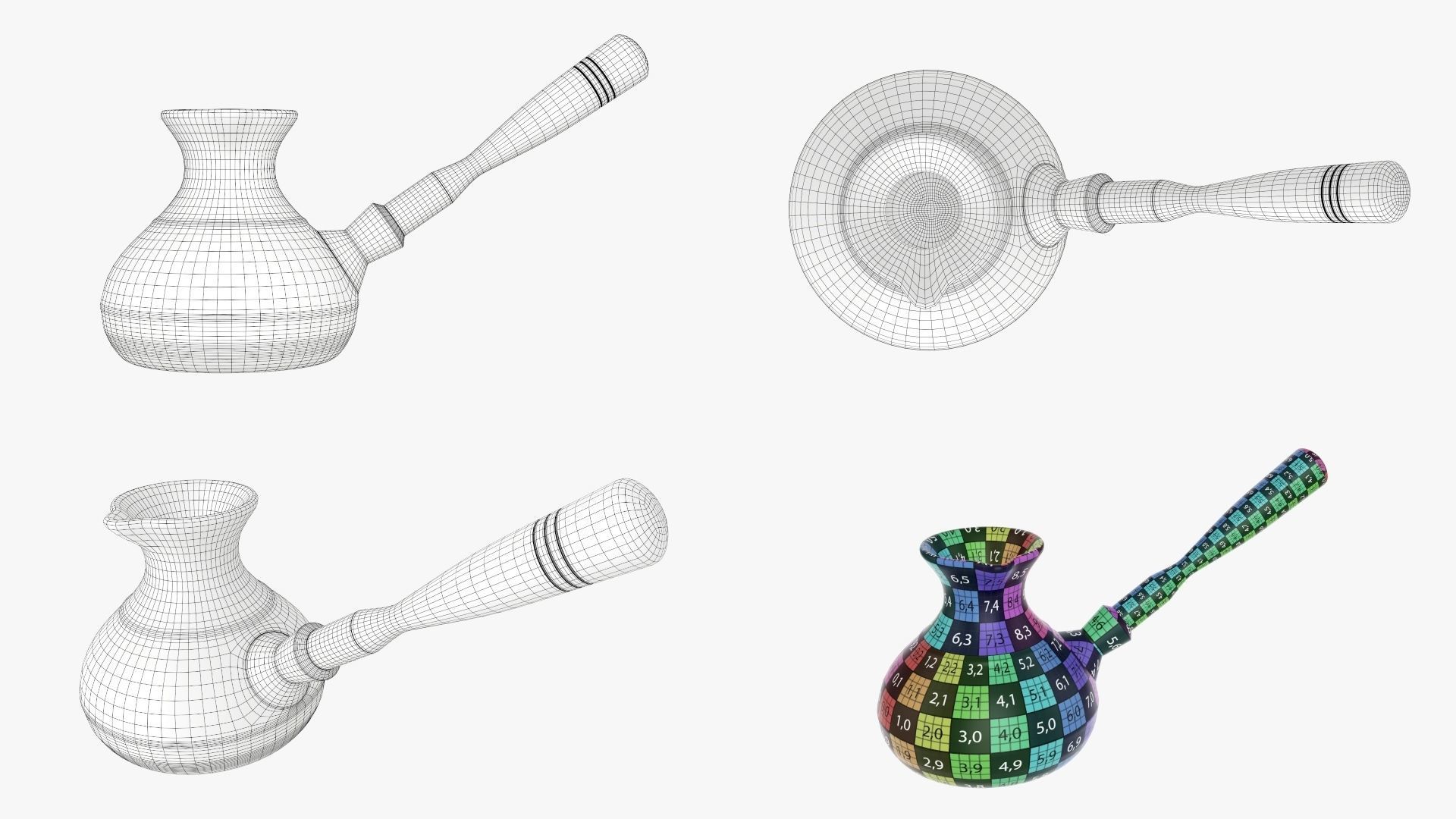 Chinese style objects 3D Model Collection_24