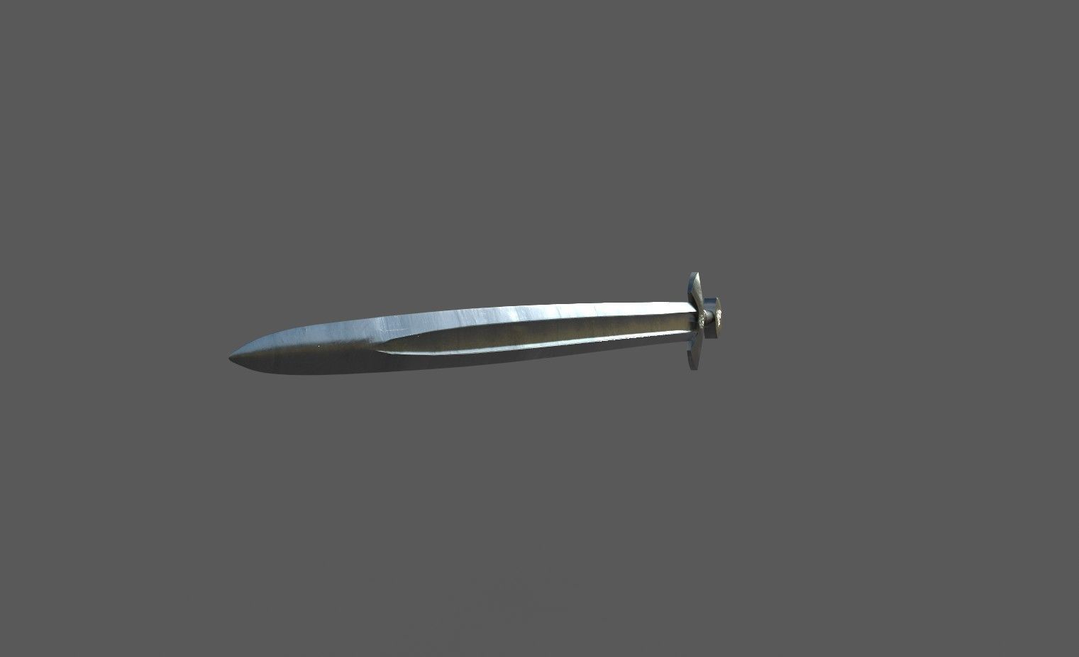 Viking Sword PBR Lowpoly Game Ready Low-poly 3D model_4