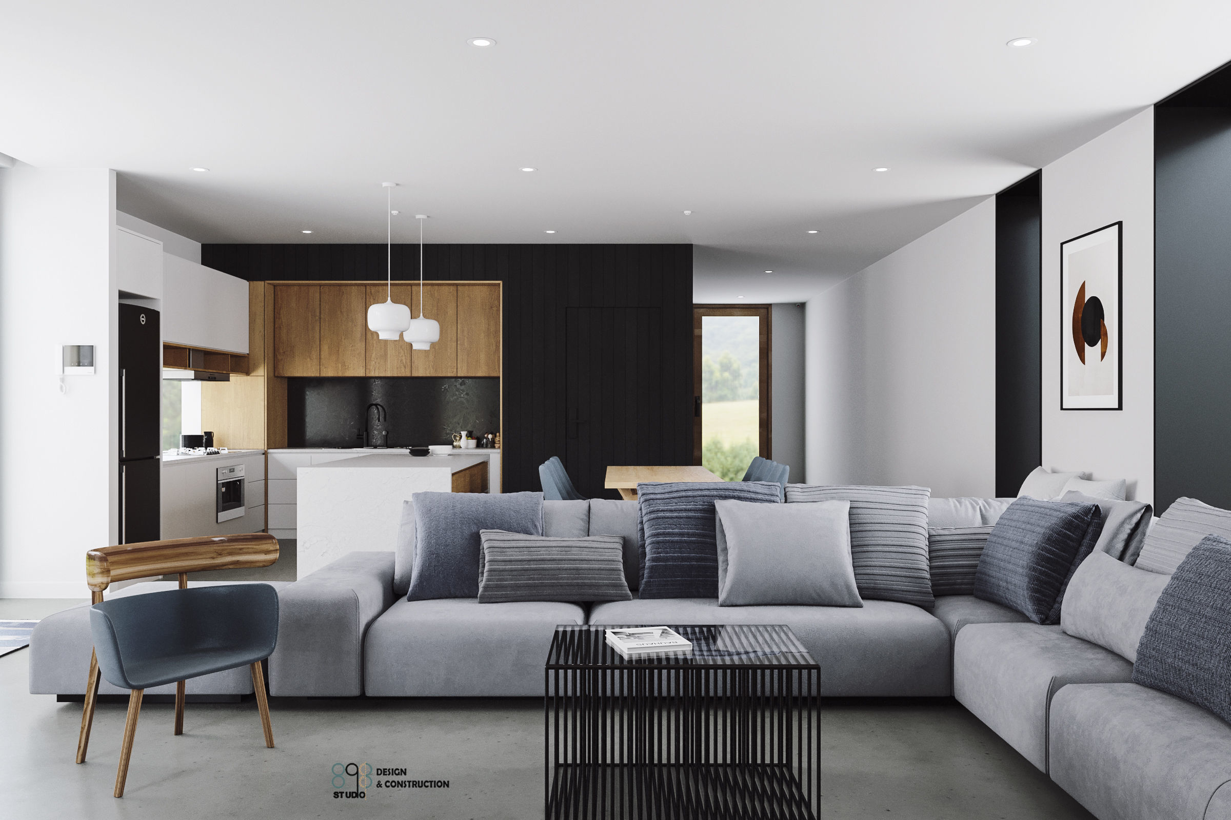 Dani House full CGI 3D model_7