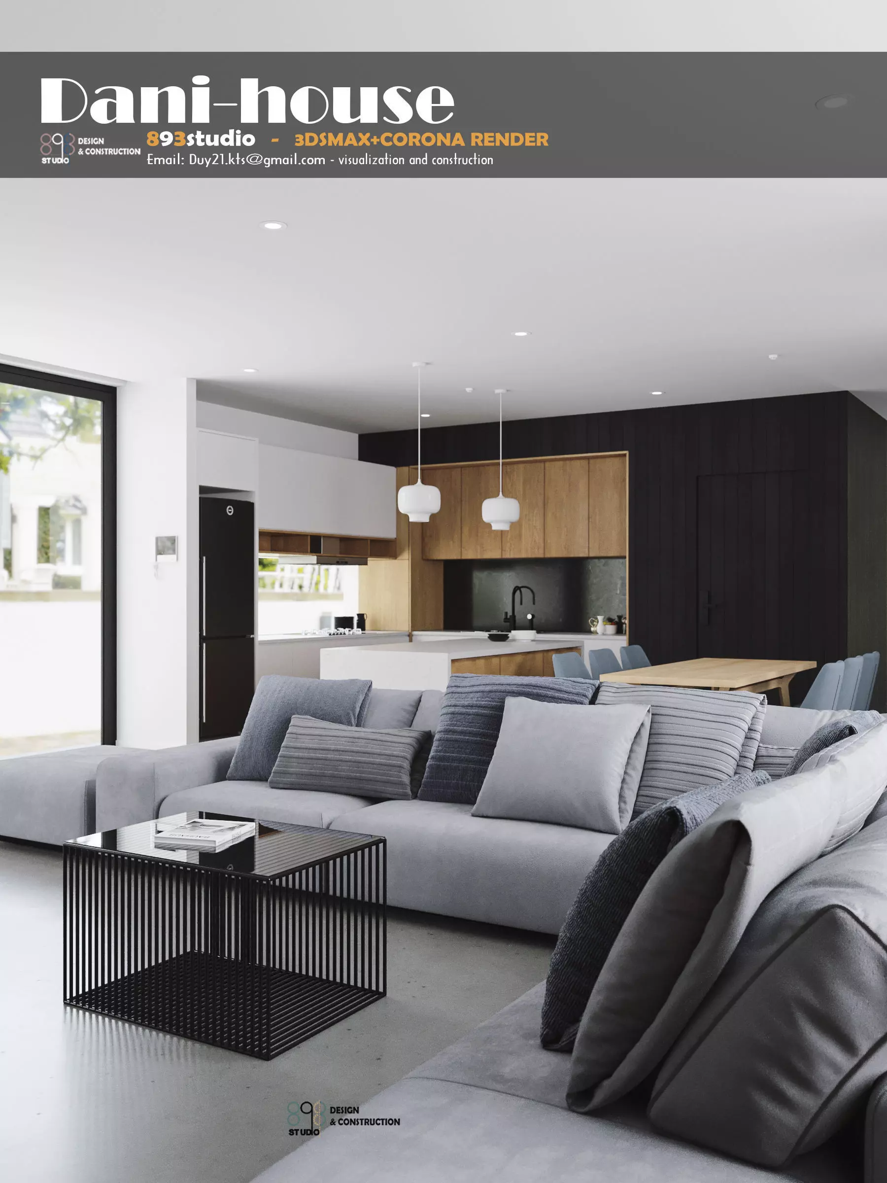 Dani House full CGI 3D model_0