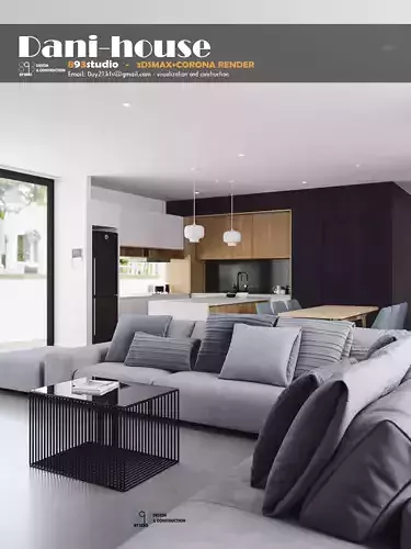 Dani House full CGI 3D model