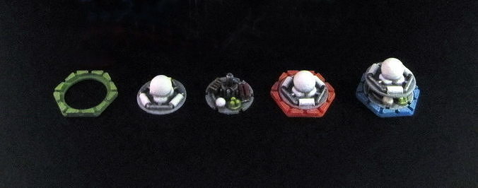 Tokens - High Frontier 3D print model