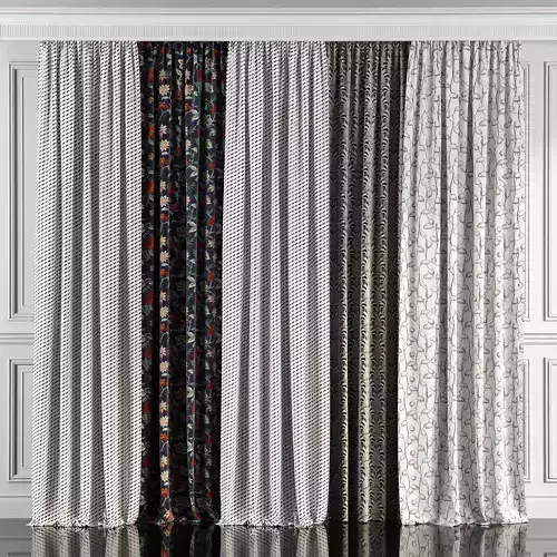 Curtain Set 69 3D model