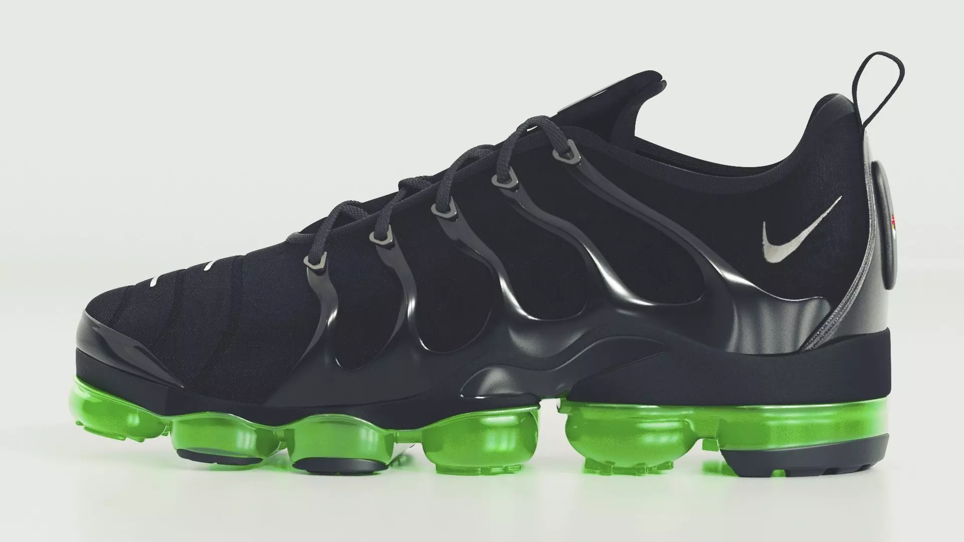 Nike Air Vapormax Plus Black Bolt 3D model_0