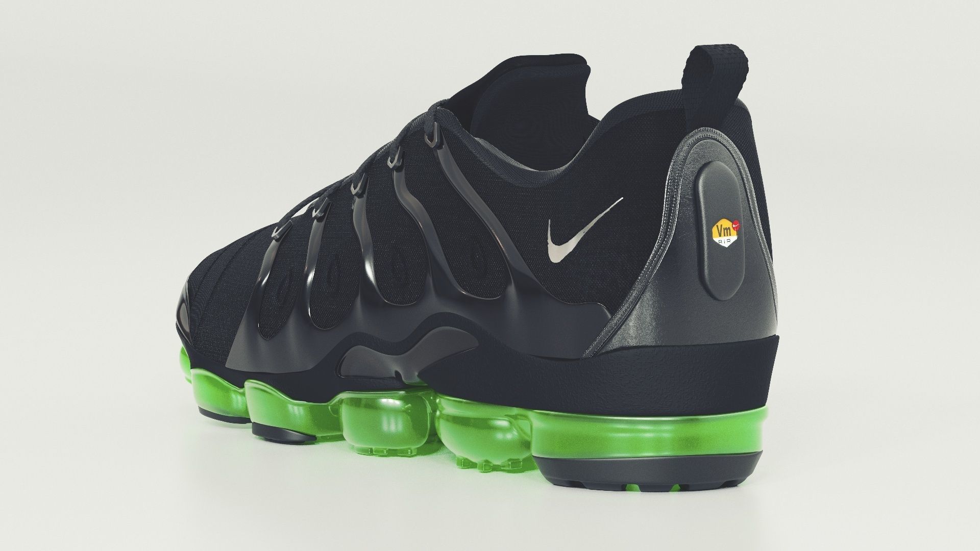 Nike Air Vapormax Plus Black Bolt 3D model_8