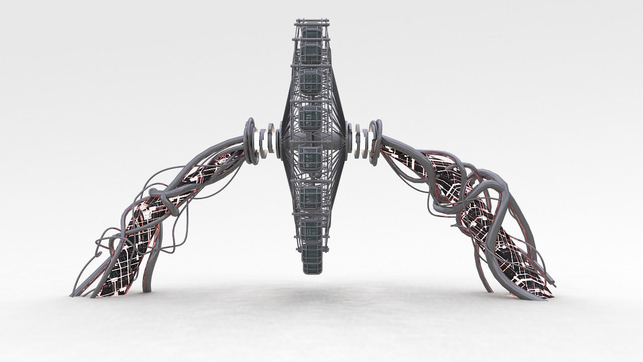 Ferris wheel 3D model_1